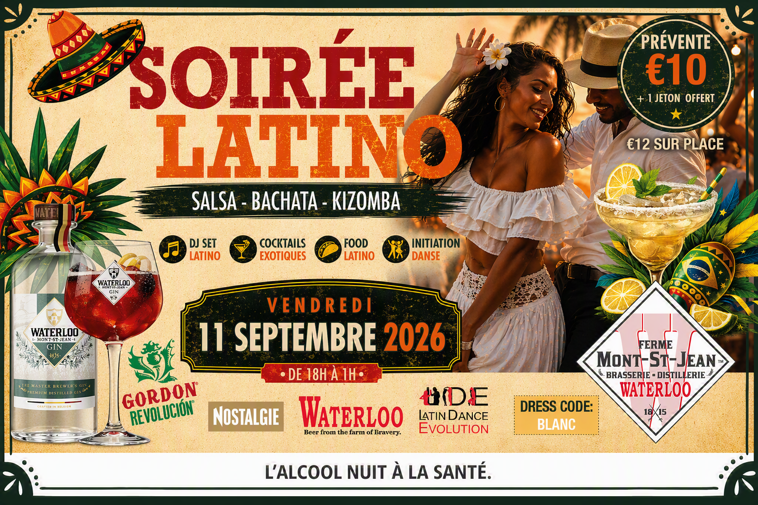 SOIRÉE LATINO OPEN AIR – L’ÉVÉNEMENT DE FIN DE L’ÉTÉ photo