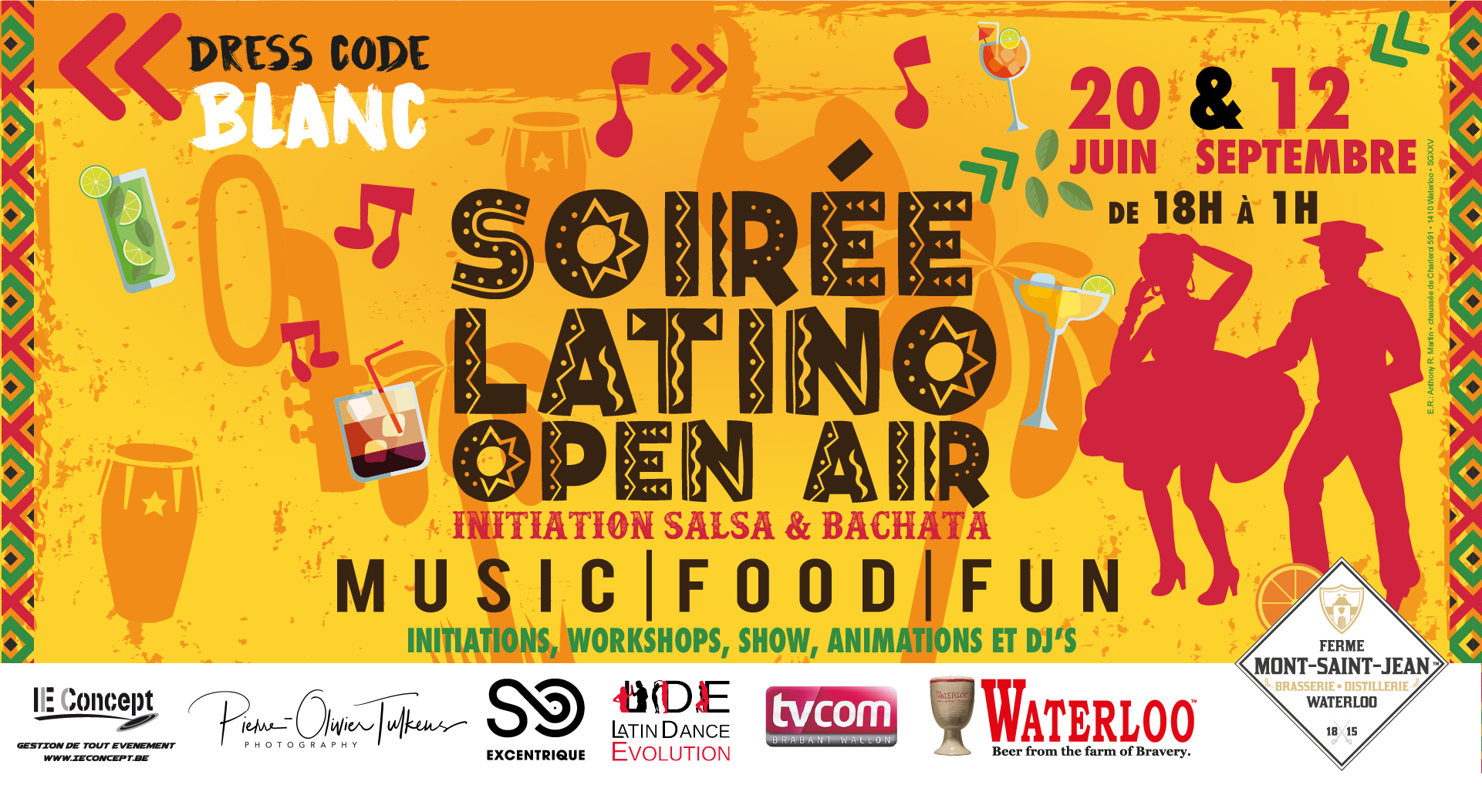 Latino Night – Summer Edition Open Air at Ferme de Mont-Saint-Jean photo